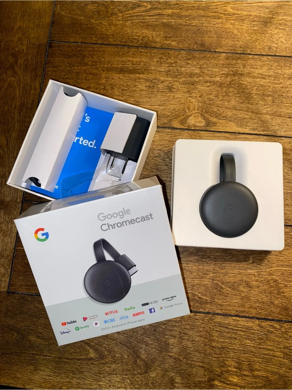 Google Chromecast Streaming Device - Black